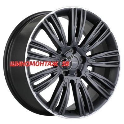 Khomen Wheels KHW2004 (Velar) Black matt MR 8.5x20/5x108 D63.4 ET45  