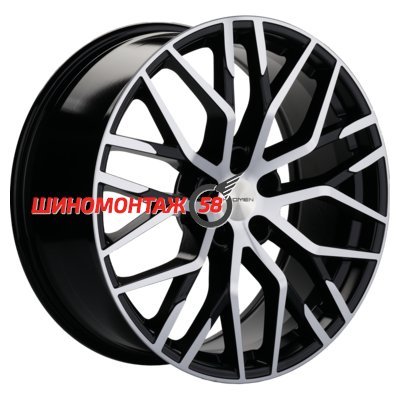 Khomen Wheels KHW2005 (Voyah FREE) Black-FP 8.5x20/5x120 D66.1 ET30  