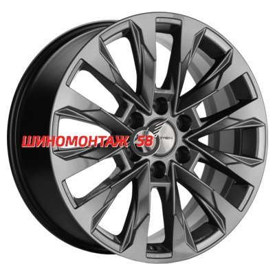 Khomen Wheels KHW2010 (LC Prado) Gray 8x20/6x139.7 D106.1 ET25  