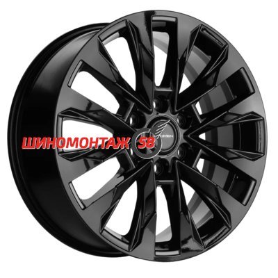 Khomen Wheels KHW2010 (LC Prado) Black 8x20/6x139.7 D106.1 ET25  