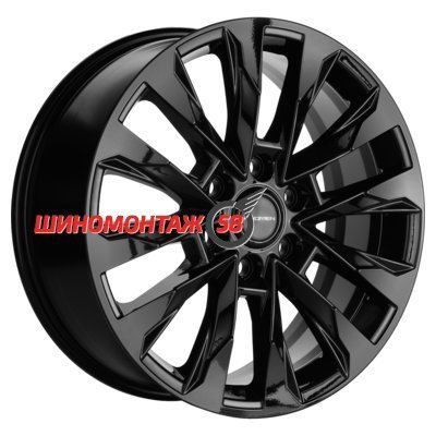 Khomen Wheels KHW2010 (Nissan Patrol) Black 8x20/6x139.7 D78.1 ET35  