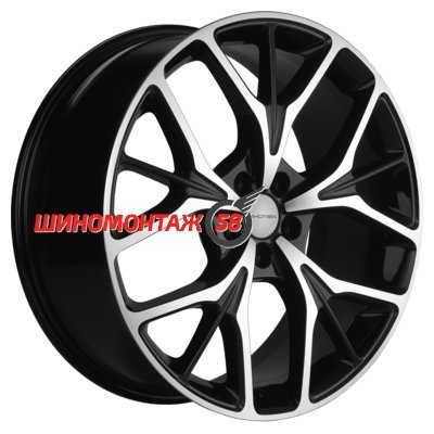 Khomen Wheels KHW2012 (Changan Uni-K/Uni-V) Black-FP 8x20/5x114.3 D60.1 ET35  