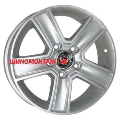 FR replica FT473 Silver 6.5x16/5x160 D65.1 ET60  