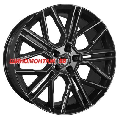 Khomen Wheels KHW2101 (Q7/Touareg) Black 9.5x21/5x112 D66.6 ET31  