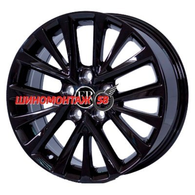 FR replica TY721 (TY222) Black 7x17/5x114.3 D60.1 ET45  