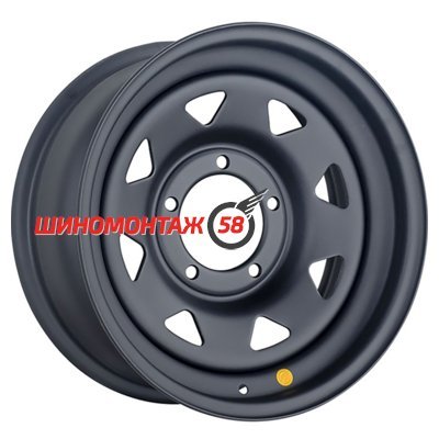 Off-Road Wheels УАЗ (треуг. мелкий) Черный матовый 7x16/5x139.7 D110 ET0  