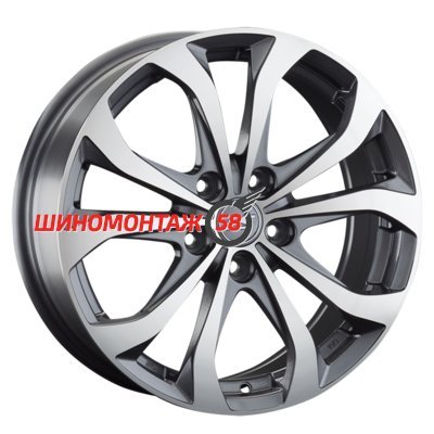 LS 843 GMF 7x17/5x114.3 D67.1 ET45  