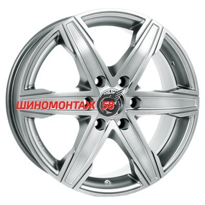 MAK King 6 Silver 6.5x16/6x130 D84.1 ET54  