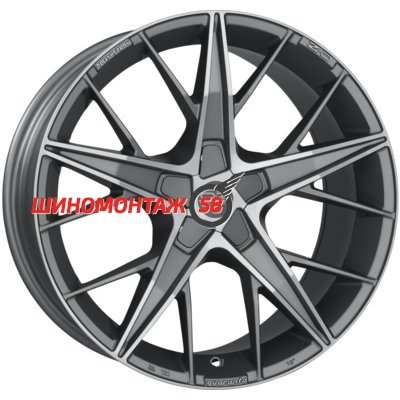 OZ Quaranta 5 Grigio Corsa Diamond Cut 8.5x19/5x112 D75 ET44  